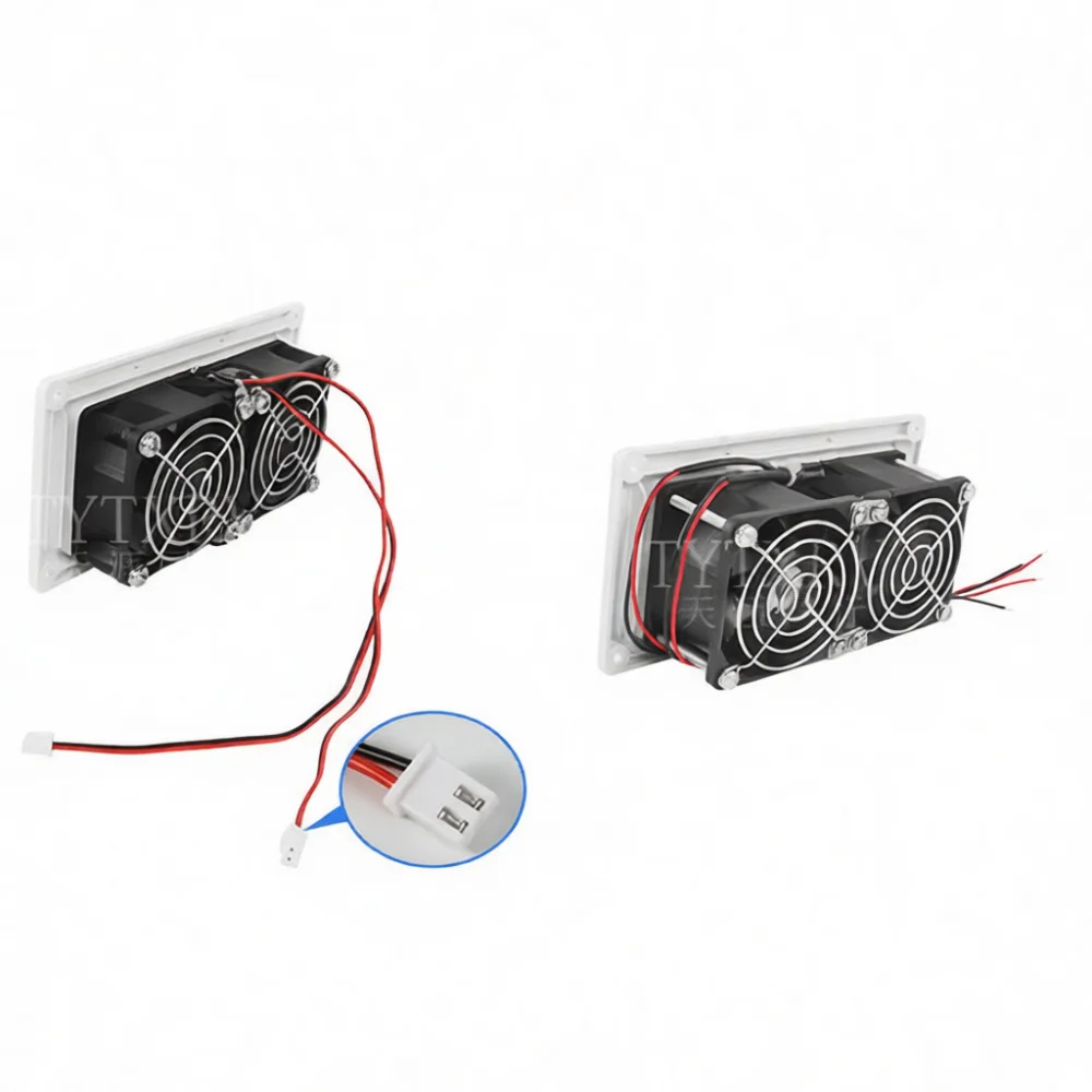 RV Side Exhaust Air Vent Fan 12V Caravan Camper Trailer Ventilation System Kitchen Range Hood Extraction Airflow Fan