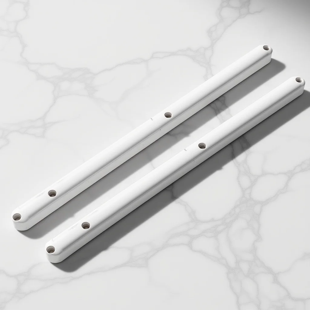 

2pcs Plastic Drawer Slides 12 Inch Side Mount For Cabinet Wardrobe Drawer Track Guides Full Extension Smooth Gliding