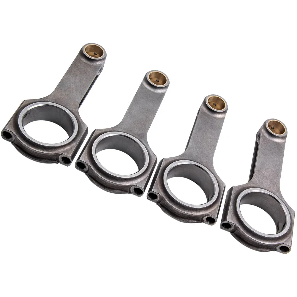 H Beam Connecting Rods & Bolts for Acura Honda K24 K24A1 K24A2 K24A4 2.4L 152mm