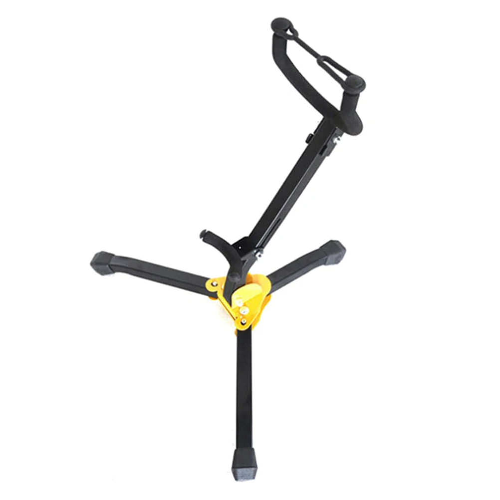 

Saxophone Stand Multi-Function Bracket Display Foldable Portable Holder Trumpet Instrument Black