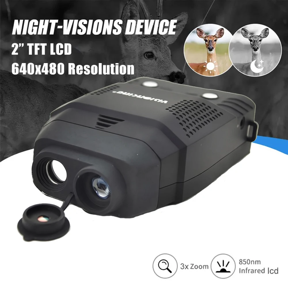 Visionking Infrared 3X Digital Night Vision Monocular Photo Video Record Outdoor Search Darkness 100m CMOS Sensor 2