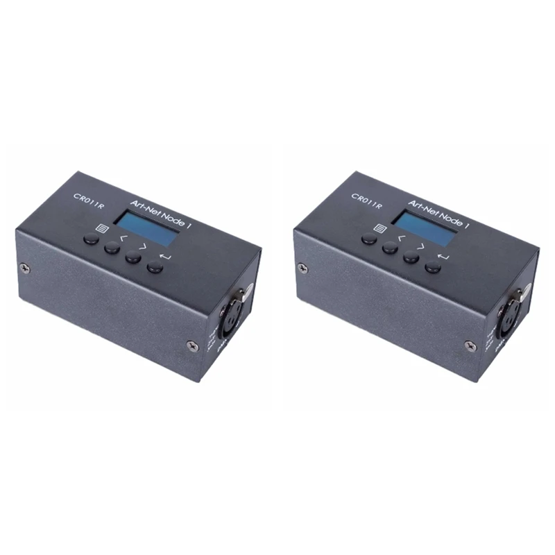 2X Artnet Bi-Directional DMX Ethernet Lighting Controller Interface 1 Universe