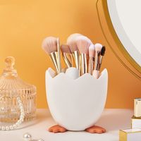 Office Desk Ornament Wastepaper Basket Cosmetics Storage Box Sundries Storage Bucket Eggshell Pen Holder Desktop Storage Box