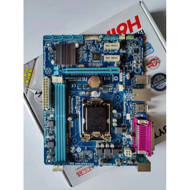 

Новая для Gigabyte H61M-DS2 H61 1155 контактов, основная плата настольного компьютера DDR3