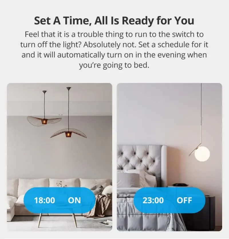 Diy Wifi Zigbee Smart Switch EU/UK/US Smart Wall Switch For EWelink App 2-way Control Switch Work With Alexa Google Home - Image 4