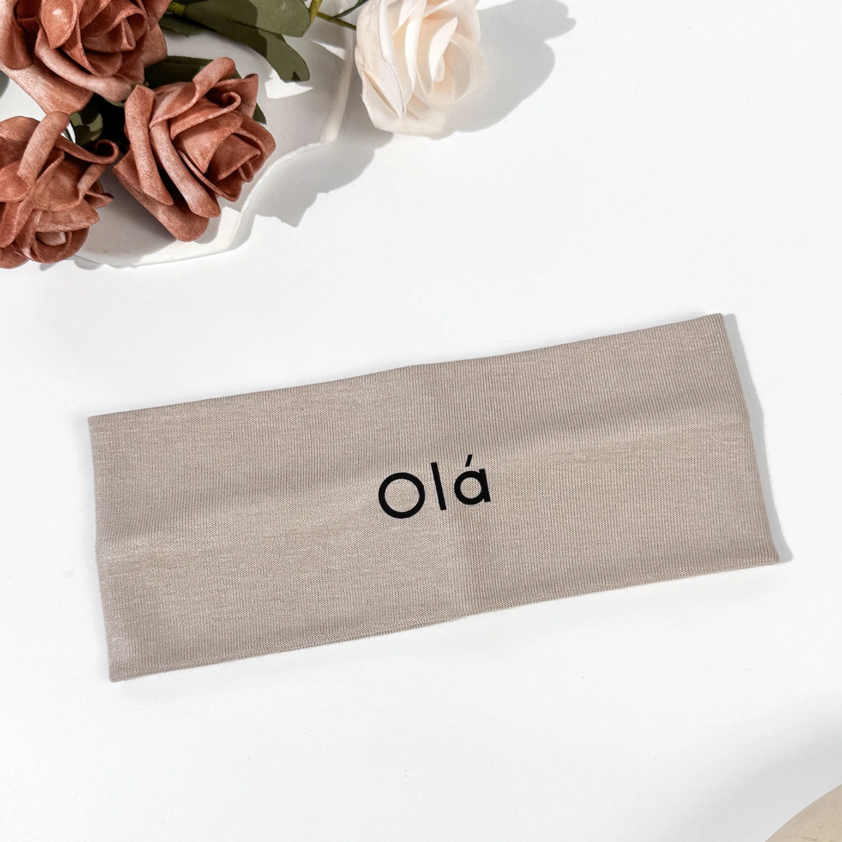 Buchstaben-Stirnbänder für Männer und Frauen, Yoga-Stirnbänder, rutschfest, schweißabsorbierend, Stirnbänder, Fitness-Haarband, Sport, elastische Stirnbänder – Detail 8