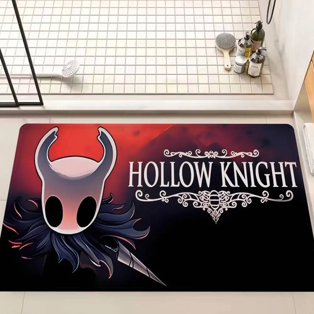 Hollow Knight Anime Room Mats Washable Non-Slip Living Room Sofa Chairs Area Mat Kitchen Alfombra