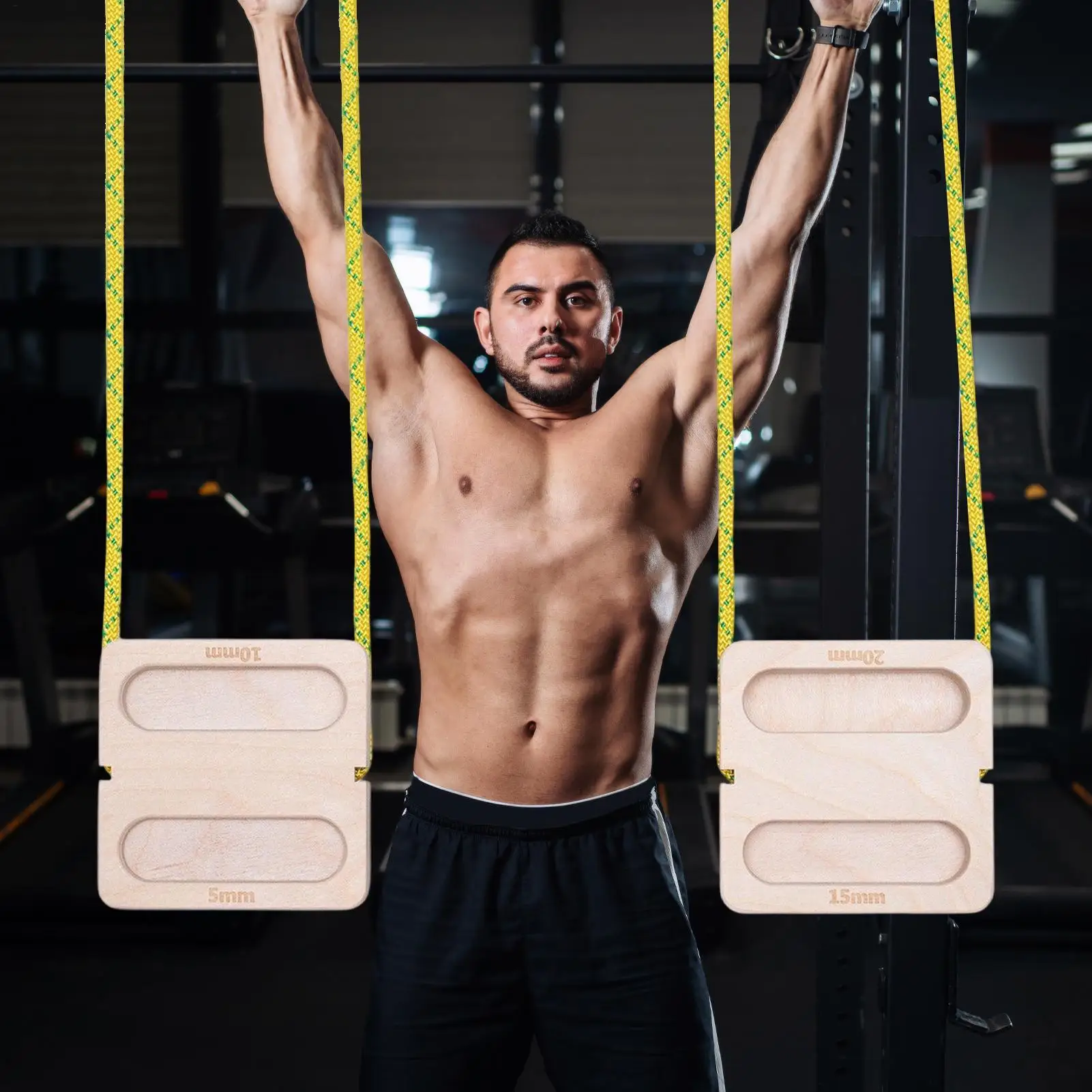 لوح تسلق الصخور، مقوي قبضة اليد، حامل المدخل للنساء والرجال والرياضيين والمبتدئين والمحترفين في صالة الألعاب الرياضية المنزلية #2