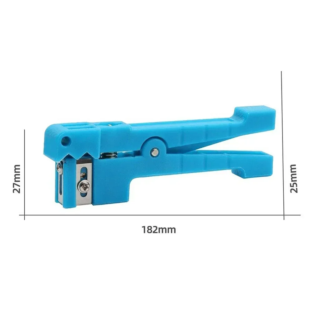 1pcs 45-162/163/165 Coaxial Cable Cutter Stripper Tool Adjustable Blades Cutter Slitter Fiber Optic Stripper Transverse Tube