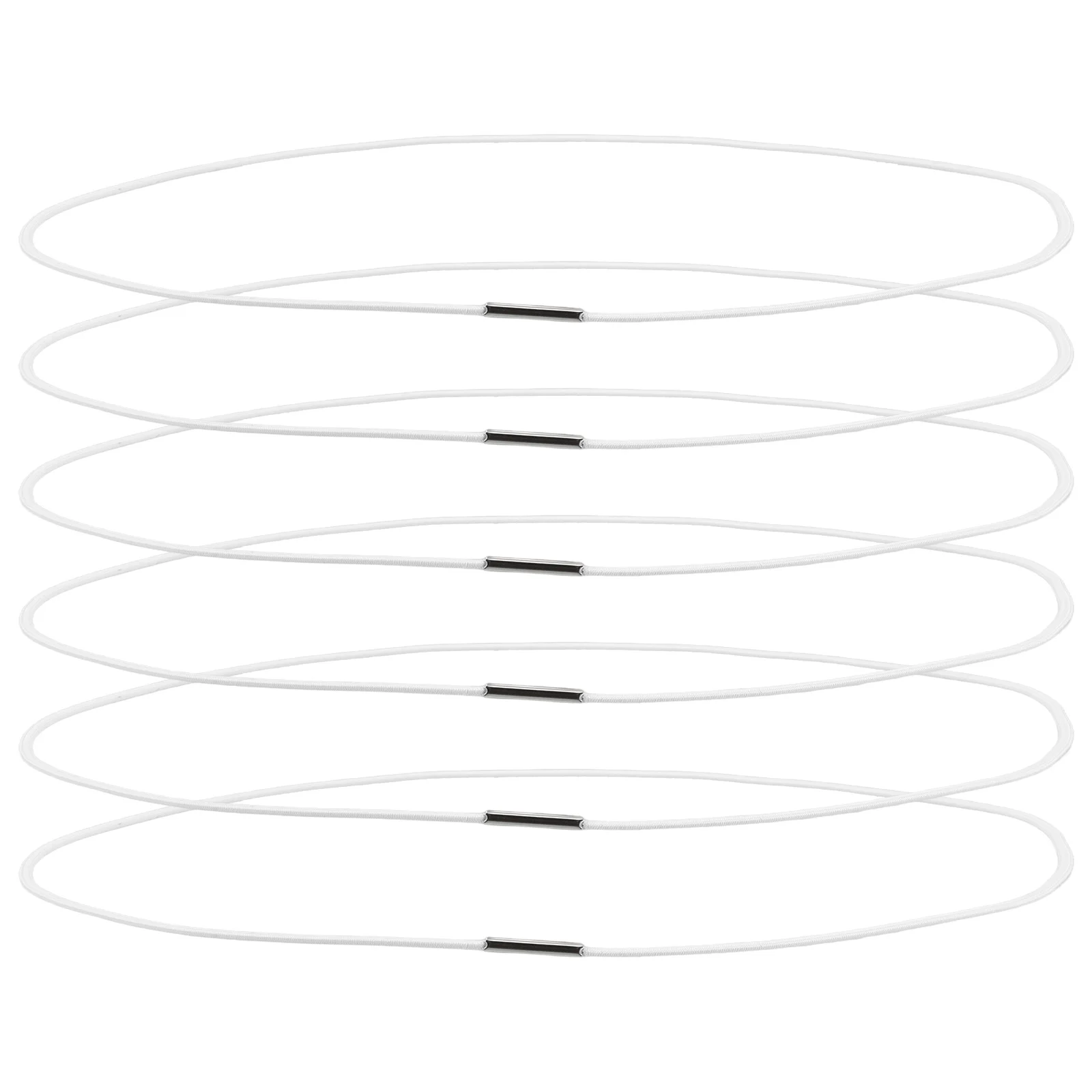 

6pcs Garbage Can Elastic Bands Adjustable Trash Bag Rubber Bands For Large Trash Cans Secure Hold No Slip Household Organizer