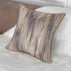 LUXURY Jacqaurd Cushion Cover 45x45cm Design Decorative Sofa Pillow Cover for Livingroom Decor Bedroom Pillowcase