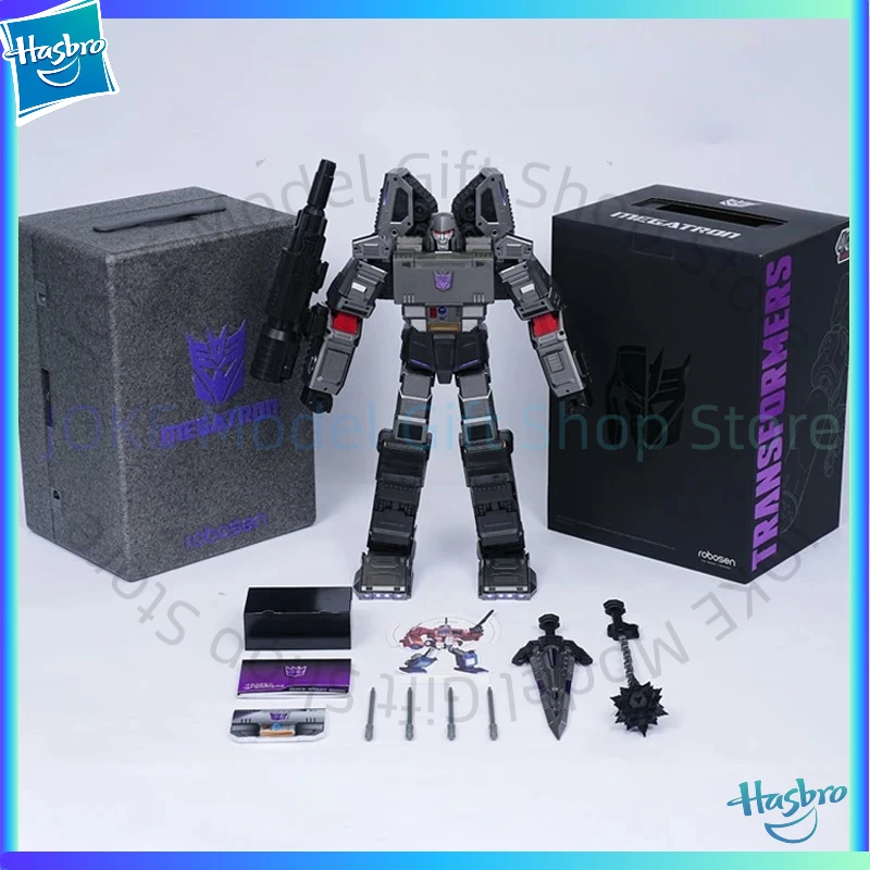 

Hasbro Robosen Transformed Toys KO Auto-Converting Robot Flagship Action Figure Boy Birthday Gift Model Smart Robot