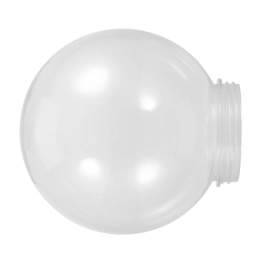 

Transparent Spherical Lampshade Acrylic Glass Clear Pendant Light Globe Shades Threaded Fixtures Outdoor Garden Porch Decor High