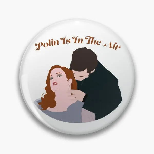 Polin Is In The Air Colin Penelope Bri  Soft Button Pin Lapel Pin Badge Clothes Lover Funny Decor Hat Fashion Creative Women