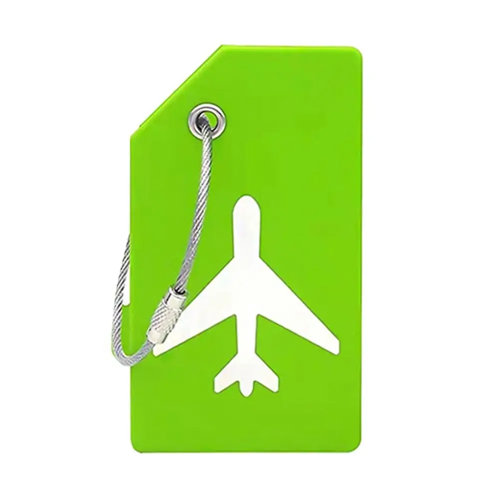 

New Silicone Luggage Tag Soft 6Colors Boarding Pass Suitcase Straps Men
