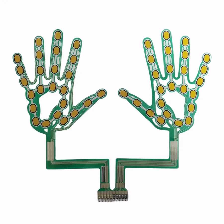 Palm Grip Sensor Flexible Film Piezoresistive Robot Tactile Sensing Bionic