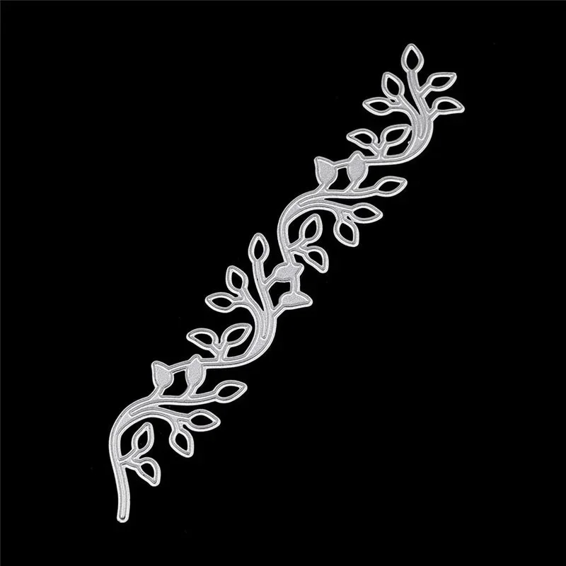 Lace Leaves Decor Metal Cutting Dies Stencil Scrapbooking Embossing Album Stamp   Stencils