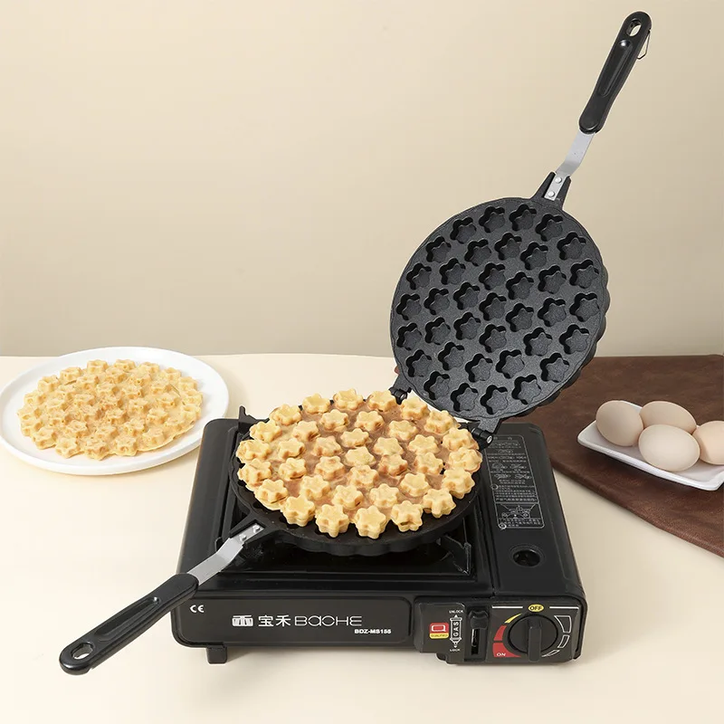 HYS plum blossom small cake mold commercial chicken cake abrasive non-stick gas commercial egg