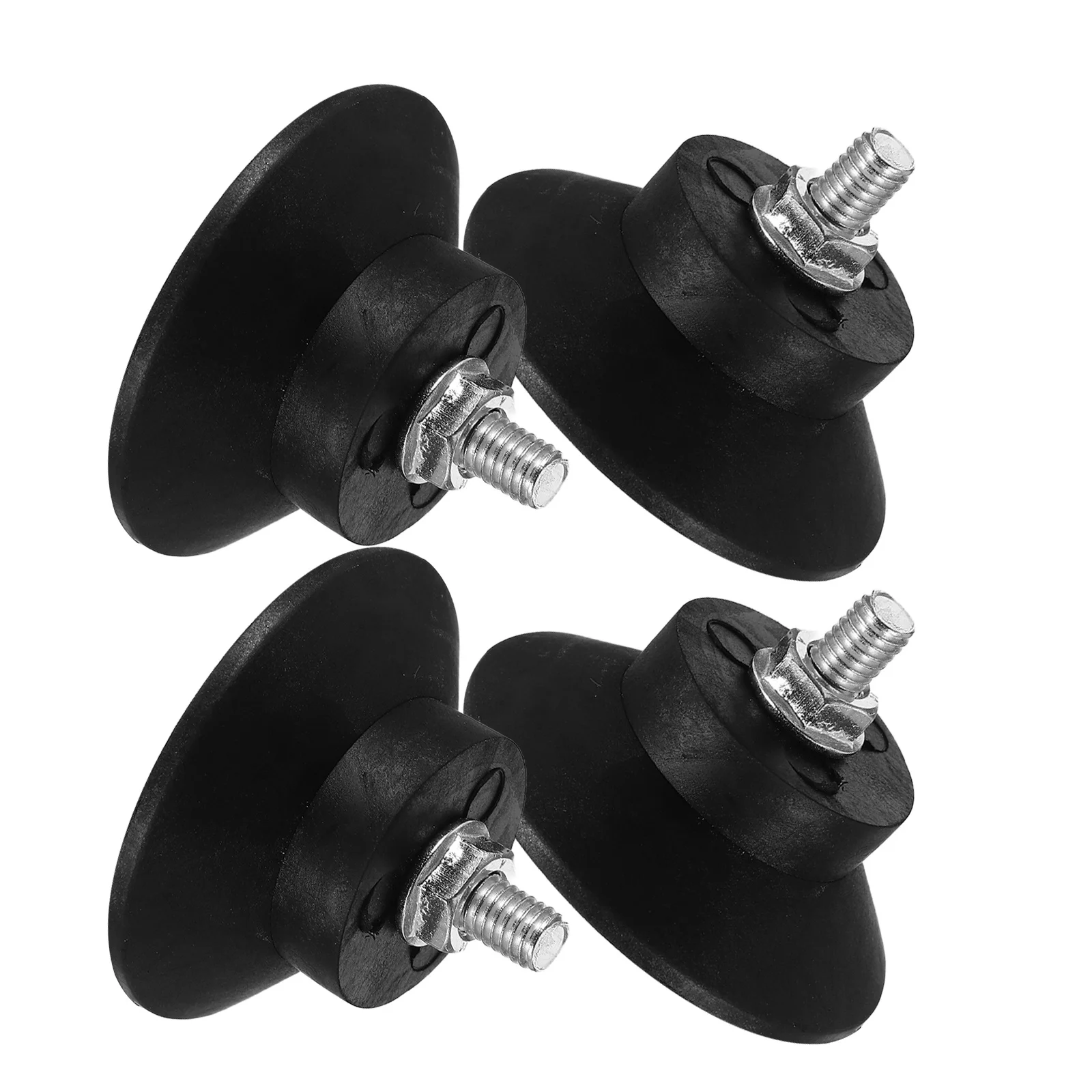 

4Pcs Threaded Rubber Feet Anti Vibration Pads Shock Absorbing for Washing Machine Floor Grips Furniture Levelers