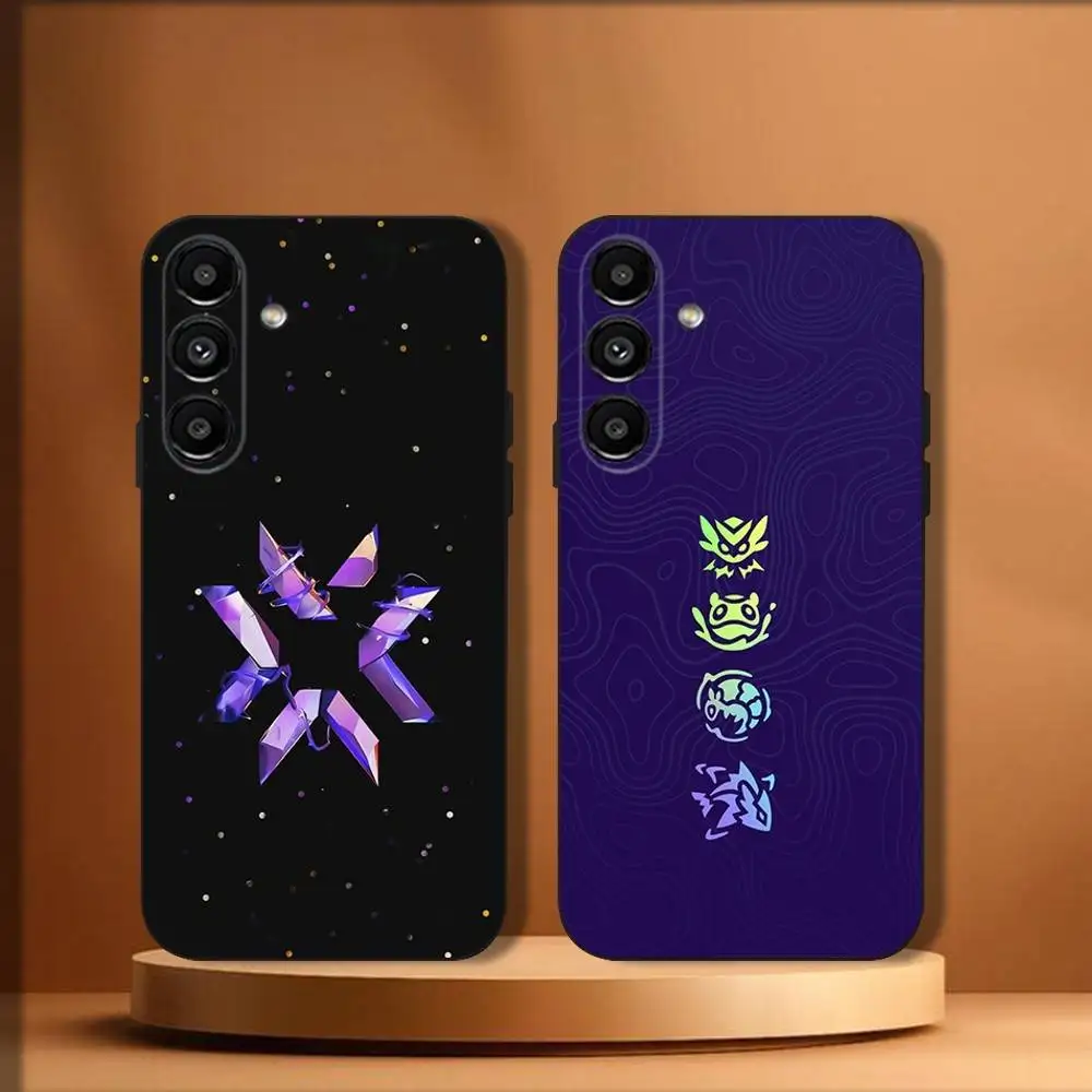 

Game V-Valorants Phone Case For Samsung Galaxy A20,A21s,A22,A31,A32,A52,A53,A72,73,A80 Soft Black Cover
