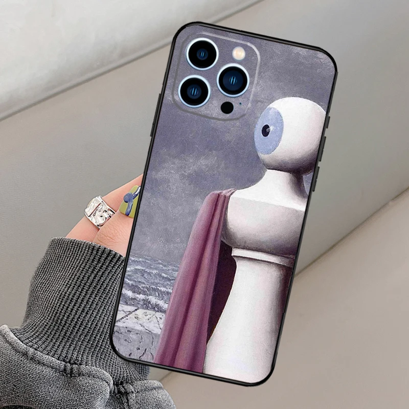 حافظة ريني ماغريت الناعمة لهاتف آيفون 17 برو ماكس لهاتف آيفون 17 إير كوكه آيفون 17 كابا #5