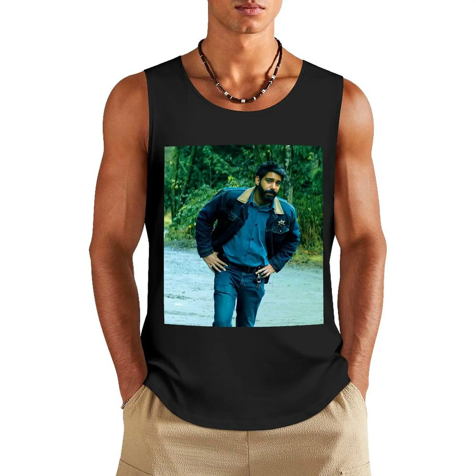 Sherif Hassan Midnight Mass Tank Top Gym t-shirt man T-shirts men