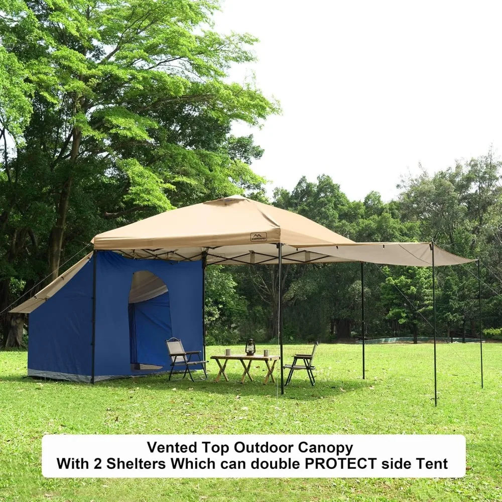 

Sunshade canopy Large space provides good sun protection effect 120"Lx120"Wx110"H Easy to carry Suitable for picnicking camping