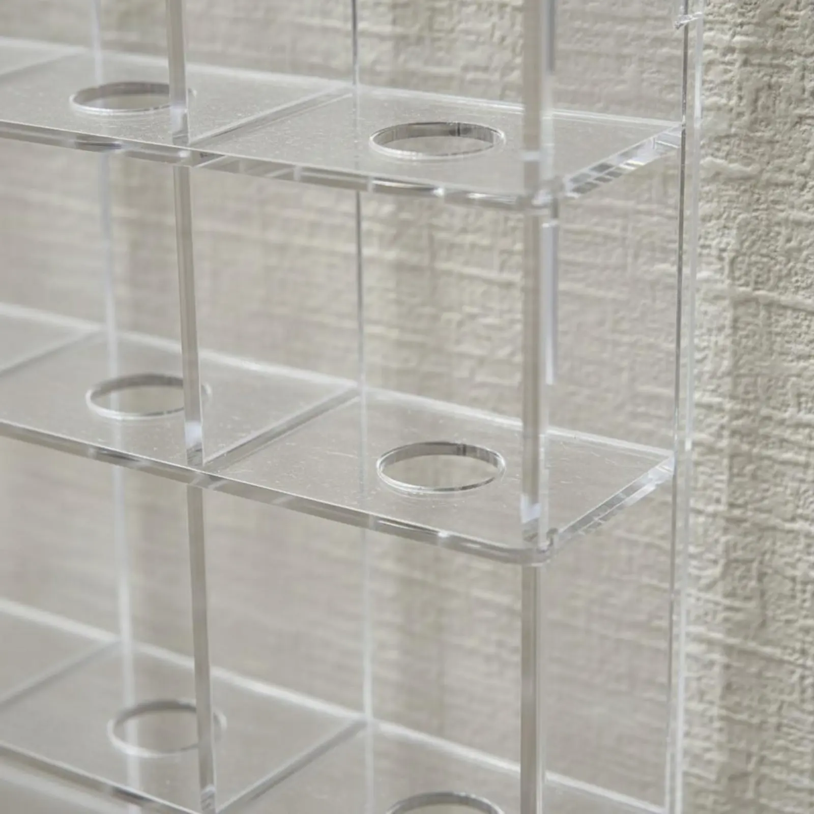 Acrylic Golf Ball Display Case Space Saving Wall Mounted Golf Ball Rack Attractive Door Display Case Modern Look for Collectors
