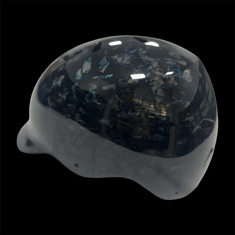 Certified Carbon Fiber Modular Bicycle Helmet by Johhar with Custom Color and Pattern Design for Unisex Riding