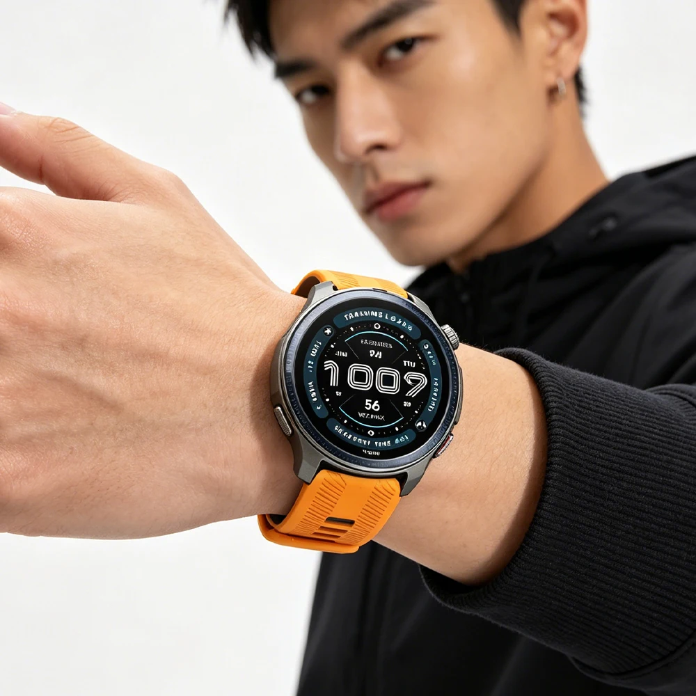 22mm Silicone Watch Band For Amazfit Balance 2/Cheetah Pro Sports Replacement Strap For Amazfit Bip 6 5/GTR 4 3 2 2e/Active Max