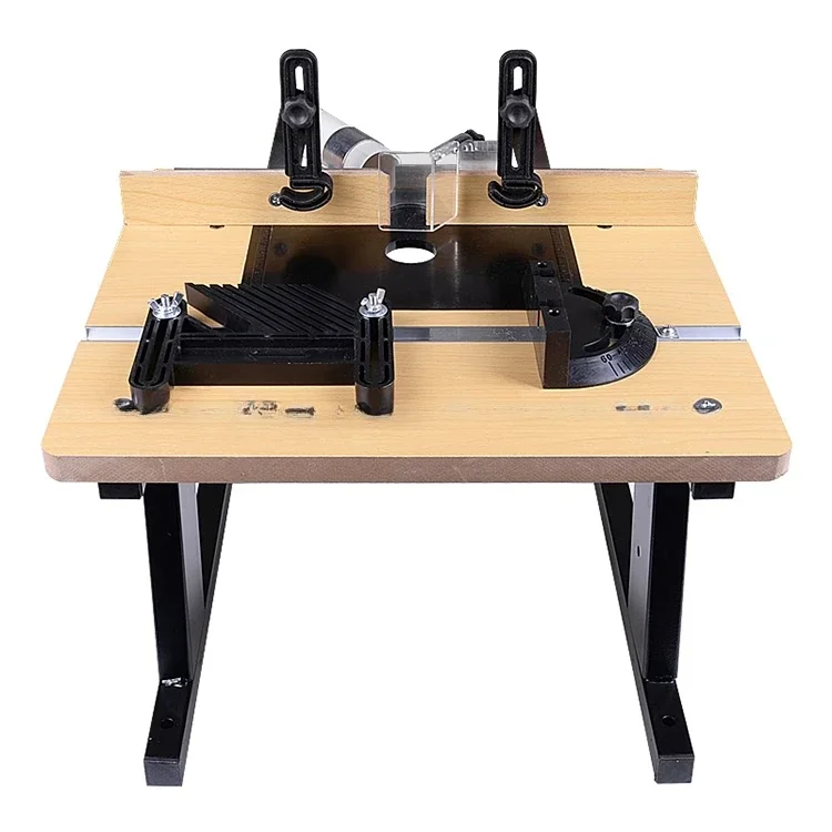 Industrial Small Woodworking Foldable Workbench Wood Router Table Mini Bakelite Milling Flip Board For Electric Trimming Machine