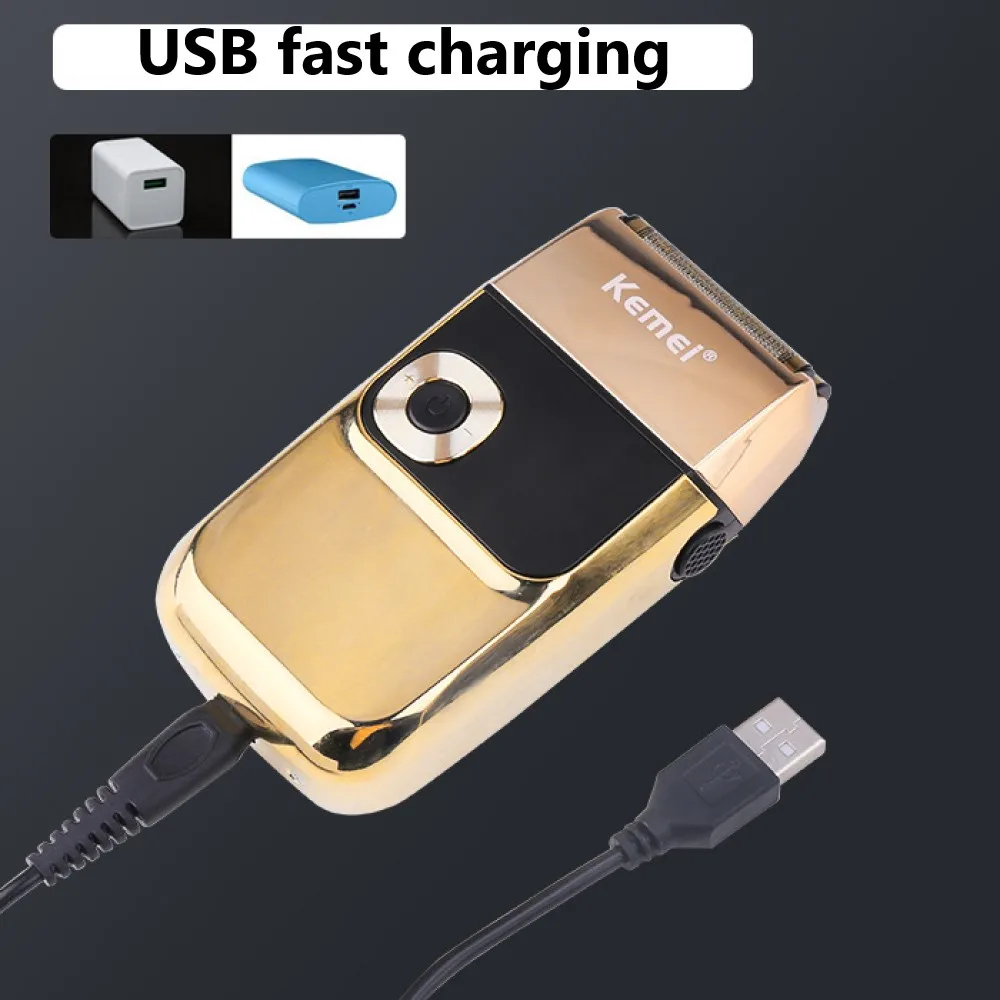 Oryginalny KM-2028 fryzjer profesjonalna golarka do włosów dla mężczyzn golarka elektryczna do golenia golarka elektryczna do golenia