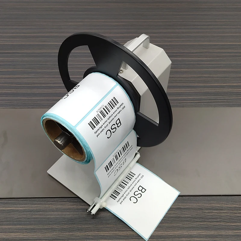 Fast Delivery 90mm Label Rewinding Machine Q5 Table Top Rewinding Machine Barcode Label Roll Rewinder