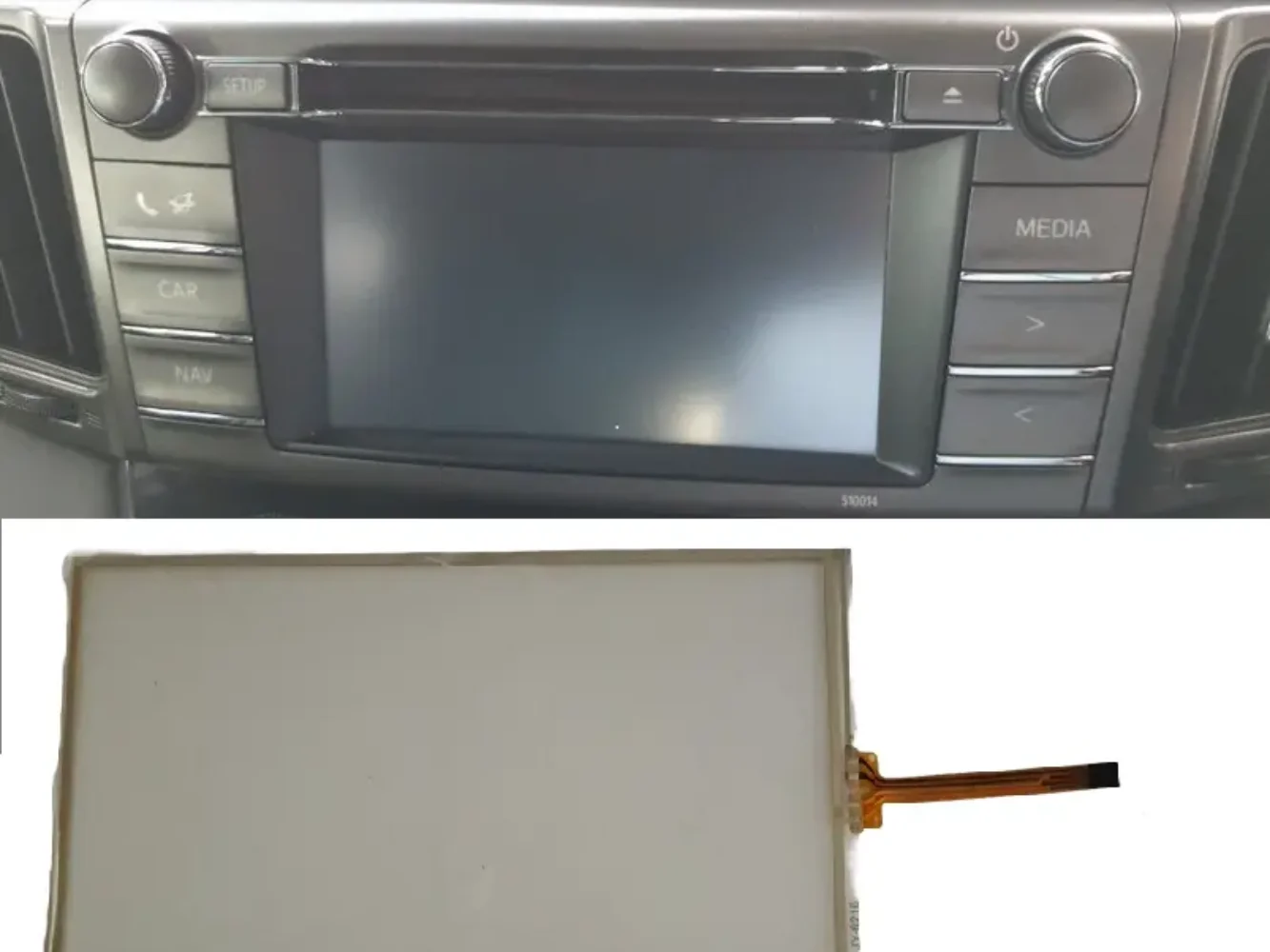 TOYOTA Rav 4 for 86140-42340 Touch Screen Digitizer Glass