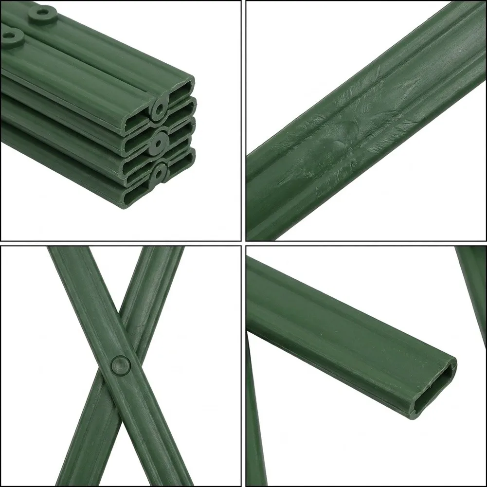 Expandable PVC Trellis for Garden For Climbing Plants Designed for Stability Under Various Weather Conditions 1.8m x 30cm