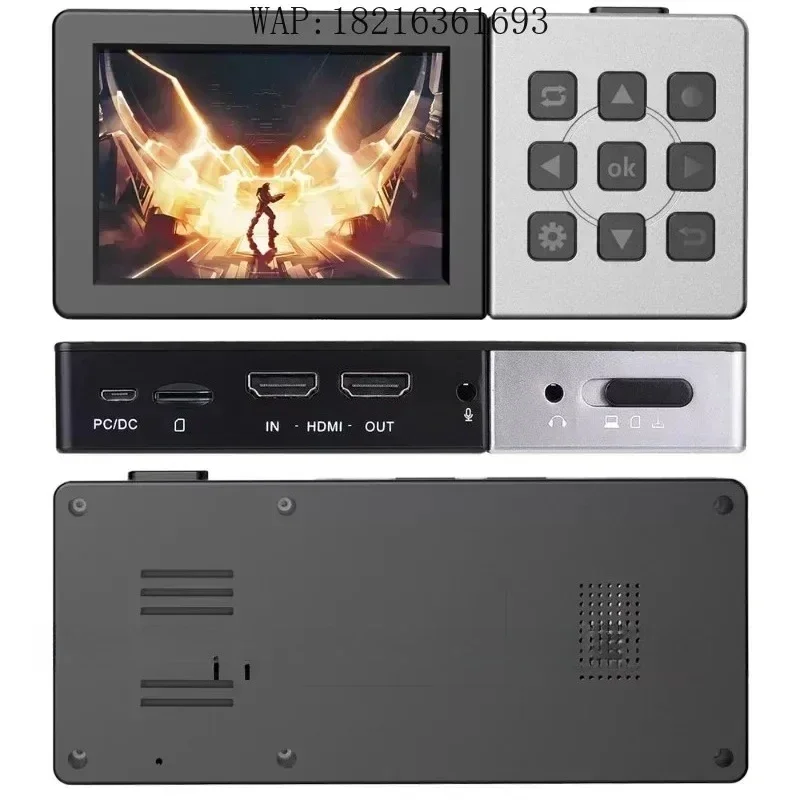 2026GOOD HD60 High-definition 1080P Video Recording Box With Screen, Capable Of Replaying And Pausing Outdoor Camera Shooting
