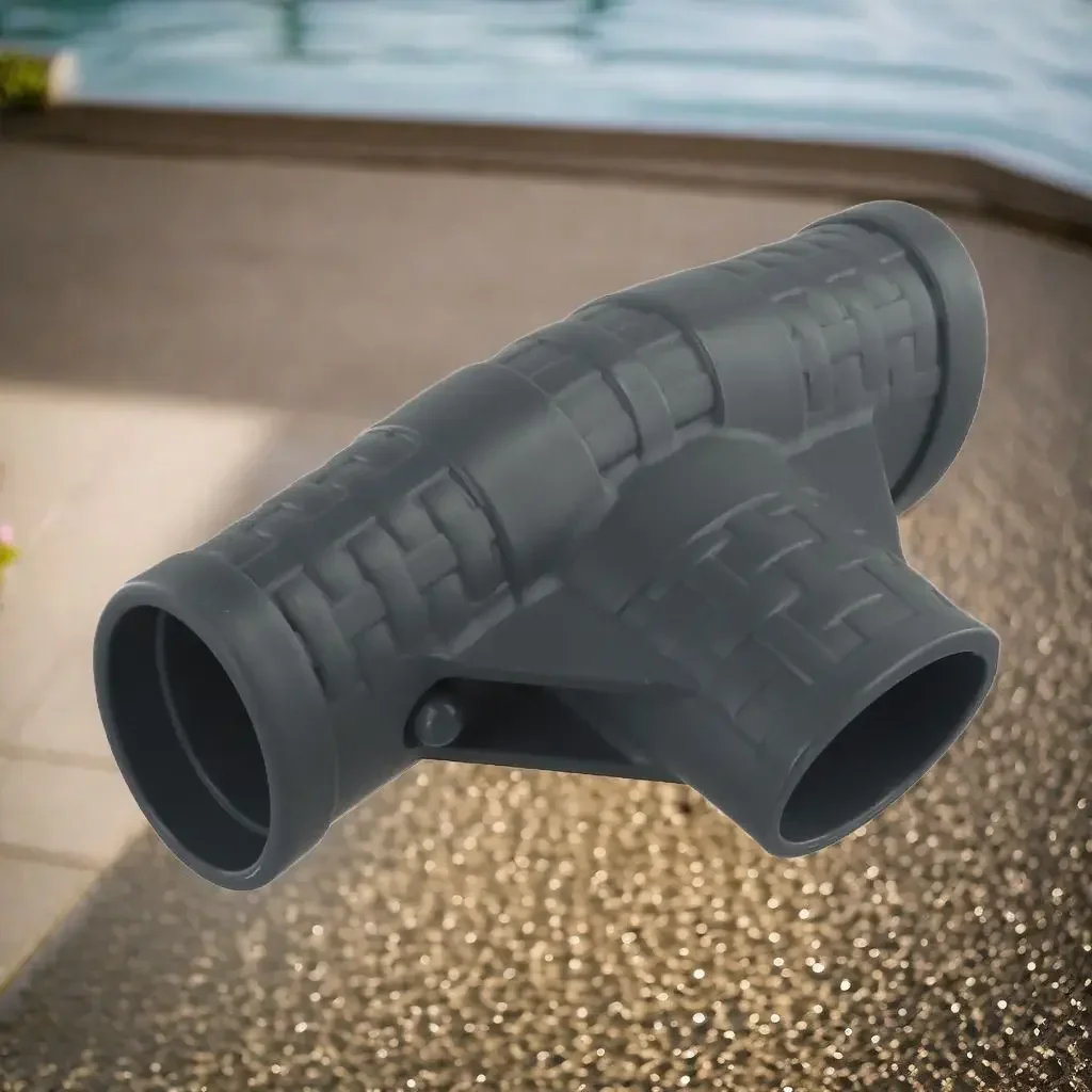 Conector T de plástico P07082 de plástico gris oscuro, 1 unidad, para piscina Coleman de 16 pulgadas OD, 42 pulgadas o 48 pulgadas de profundidad, gran oferta