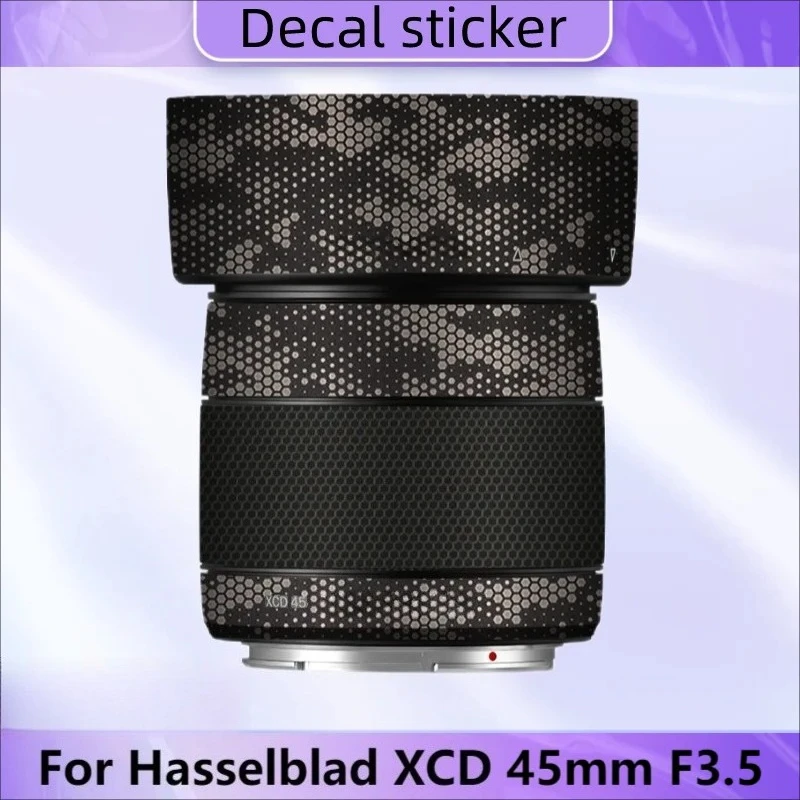 

For Hasselblad XCD 45mm F3.5 Lens Decal Skin Vinyl Wrap Film Lens Protective Sticker Protector Coat XCD45 XCD45mm 45 3.5