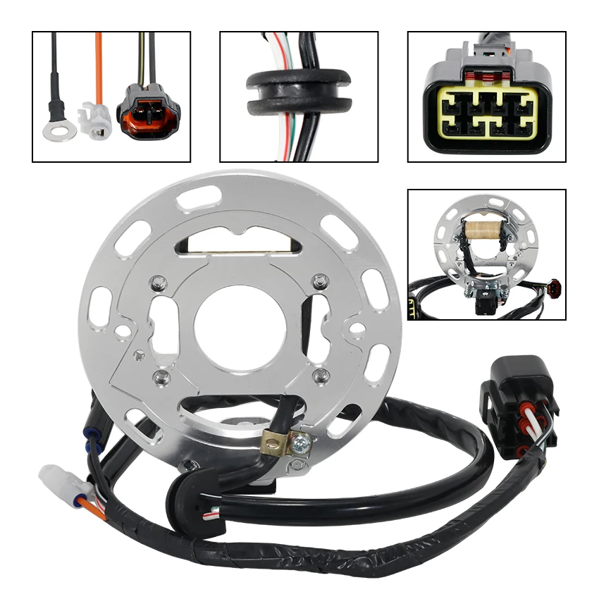 Motorcycle Ignition Generator Stator Coil For Kawasaki KX65 2006 2007 2008 2009 2010 2011 2012-2026 OEM:21003-0031