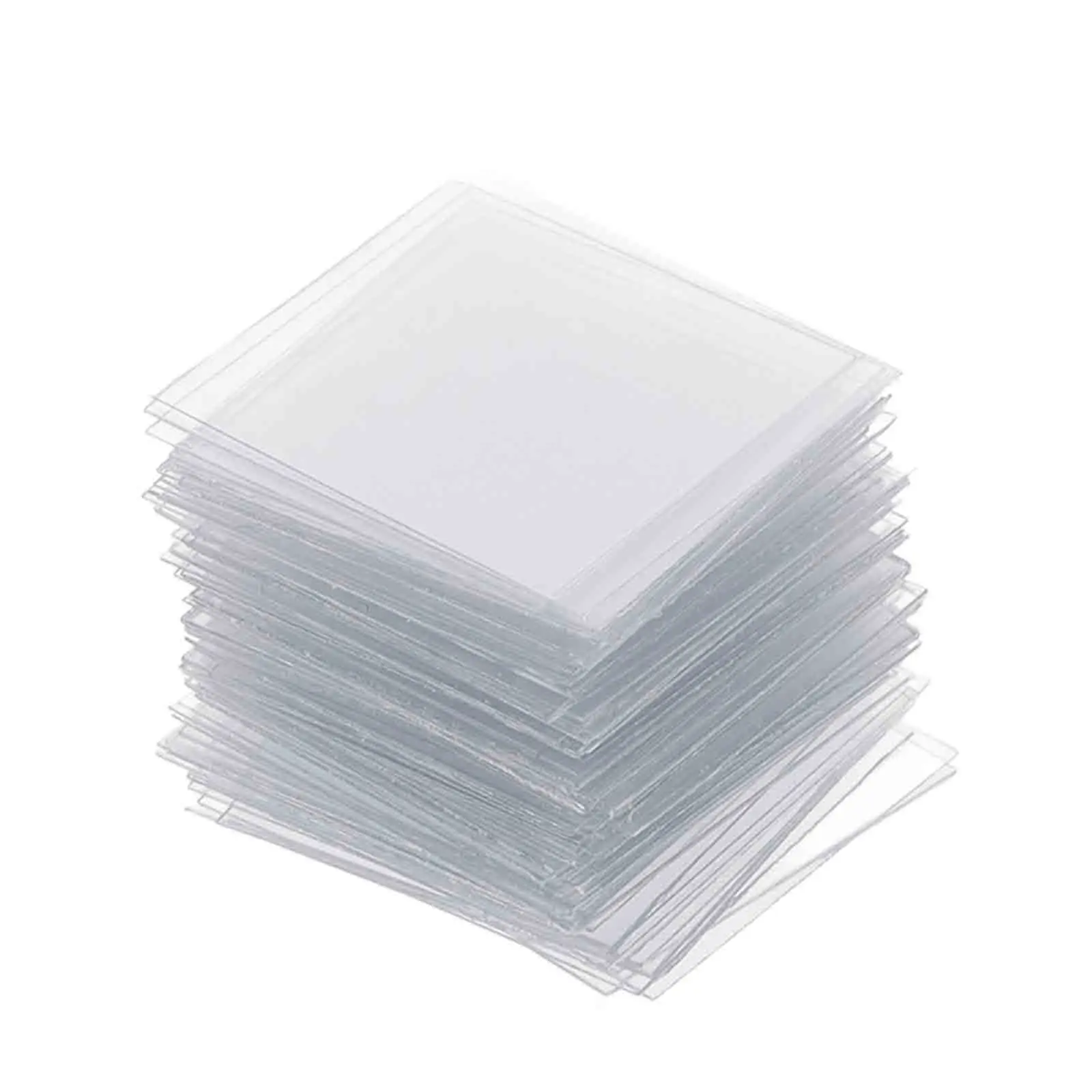 

100Pcs Plastic Blank Microscope Slides 22mm Clear Disposable Lab Slides for Urine Testing Plant Specimens Laboratory Use