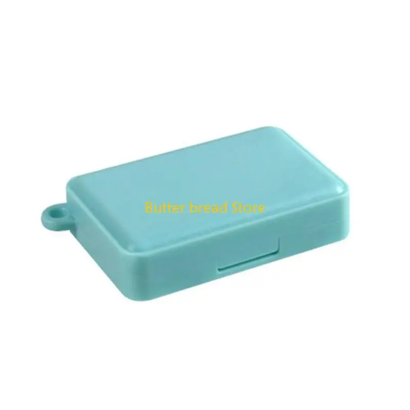 W89C Travel Watercolor Paint Box 12 Well Folding Paint Palette Box Portable Watercolor Paint Mixing Tray For Artist Student