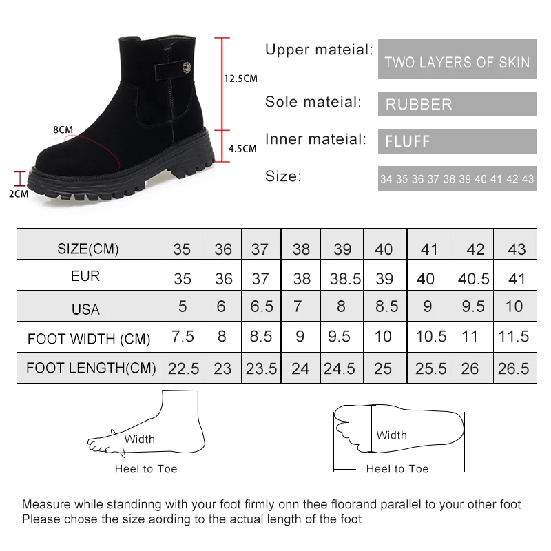 DIMANYU Winter Ankle Boots Women 2024 New Rea Leather Wool Warm Female Boots Large Size Fashion women's Short Boots