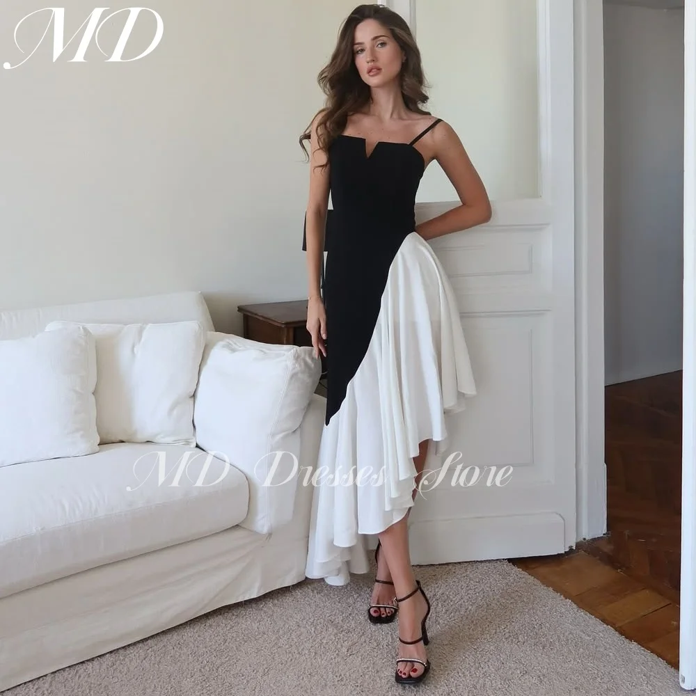 

MD Elegant Spaghetti Strap Chiffon Evening Gown unique design Sleeveless Pleat New Prom Gown Pleat Floor-Length customised 2025