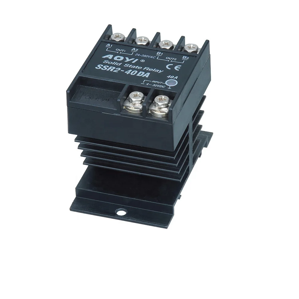 AOYI مرحلات الحالة الصلبة الصناعية SSR2-25DA