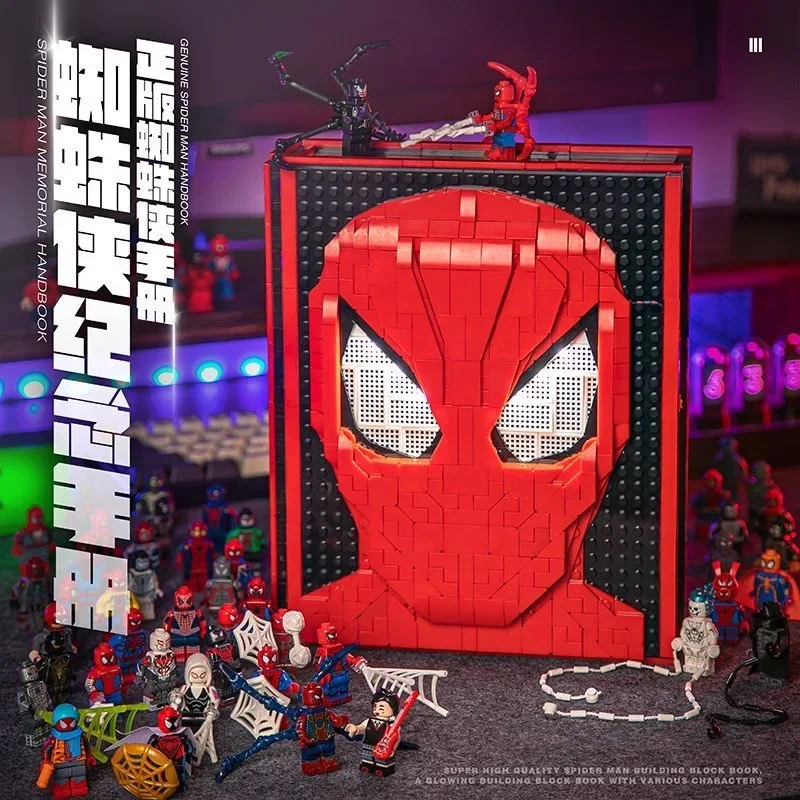 Blocs de construction Marvel Star-Lord Spiderman, livre 55 Styles de figurines, blocs de construction, jouets cadeaux de noël, tendance 2025