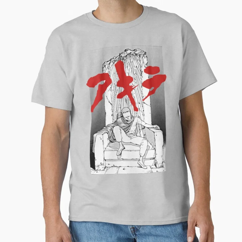 

Lord Tetsuo Akira 80s Neo Tokyo Explosion Cyberpunk Anime T shirt Large size Tops Manga Graphic Print Y2k Clothes Cartoon Tee