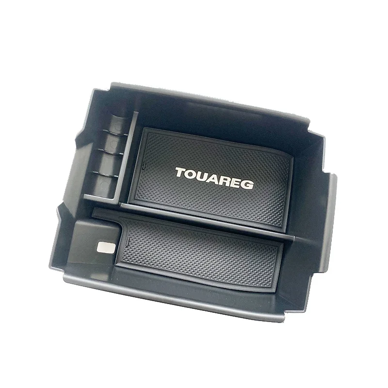 for VW touareg Armrest Center Box storage 2019 2020 2021 2022 2023 Container Organizer Tray Central Glove