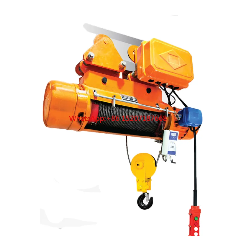 electric hoist 5 ton CD1 electric rope wire hoist for 380v