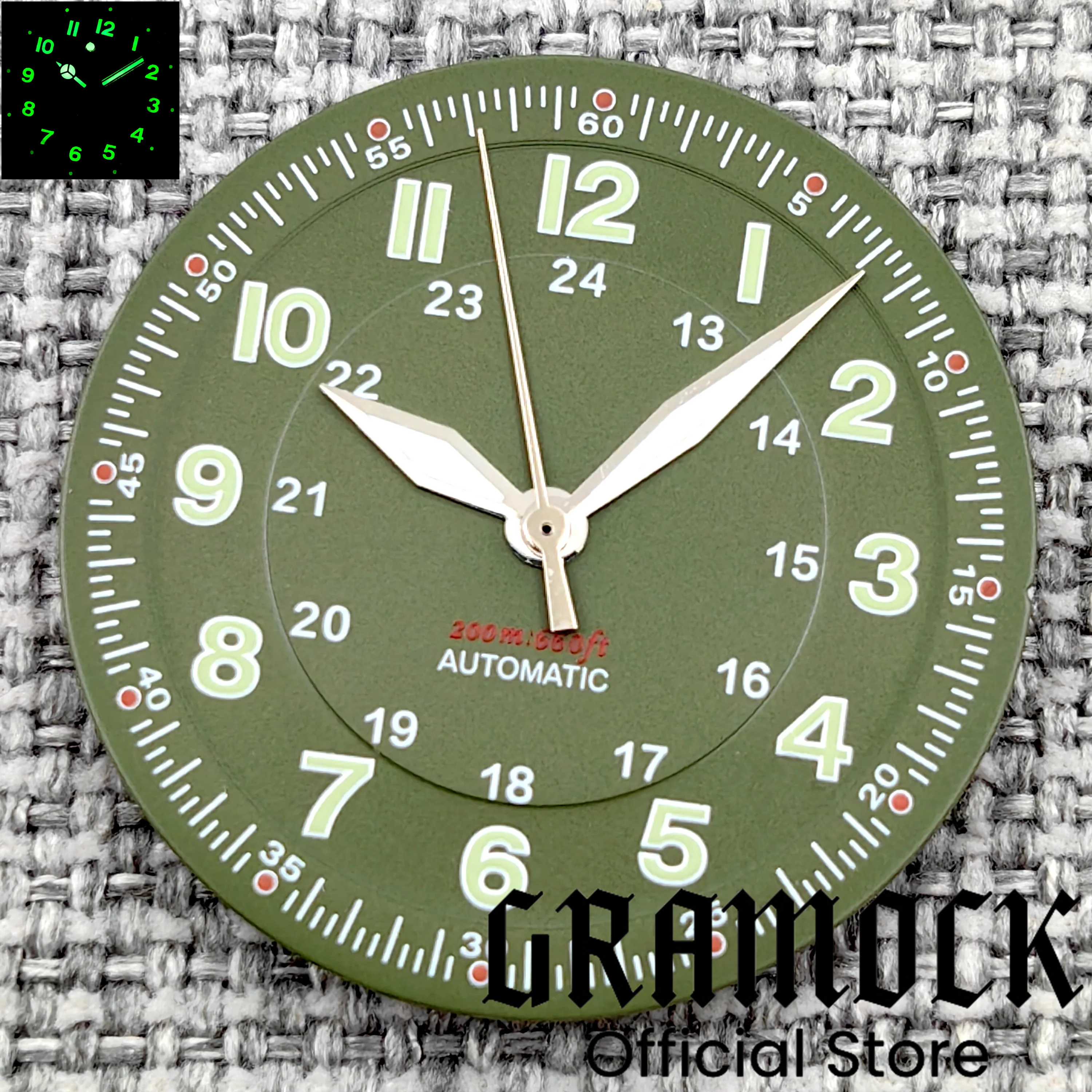 GRAMOCK Classics 滅菌 29 ミリメートルパ - Luxury Watch With Green Dial のレビューと価格