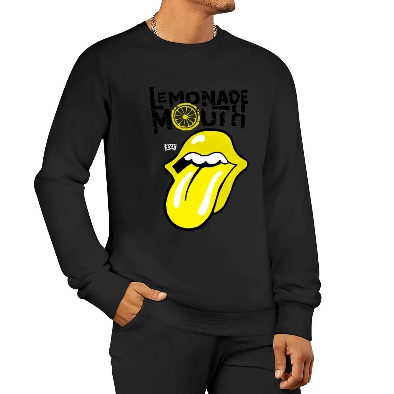 Lemonade Mouth Rock & Roll Logo #2 Pullover Hoodie mens designer clothes men's autumn clothes mens clothing anime sweatshirt